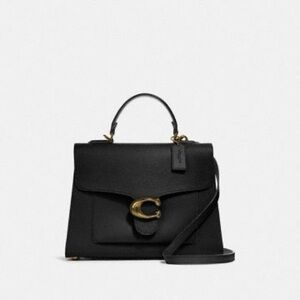 Coach Tabby Top Handle Black Purse